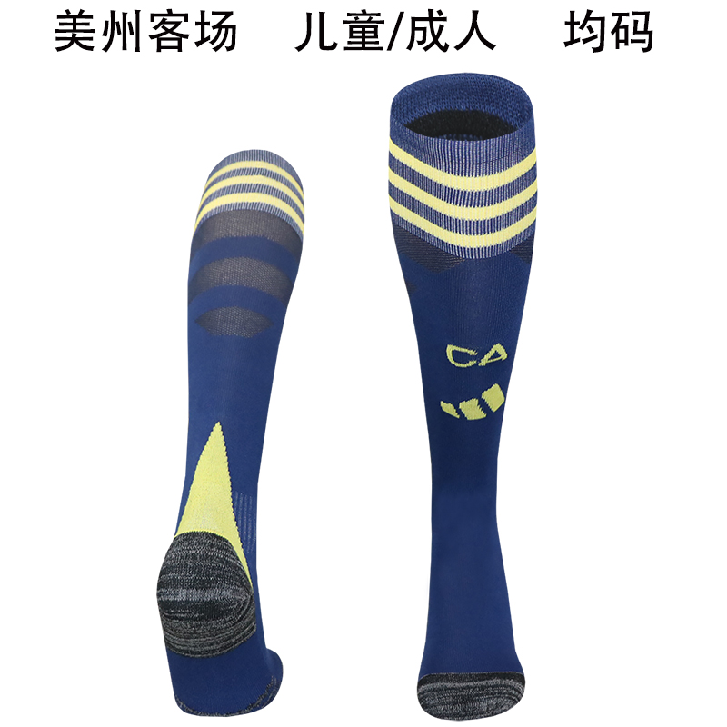 AAA Quality Club America 25/26 Away Dark Blue Soccer Socks